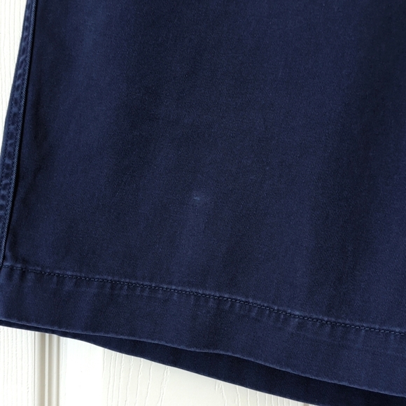 Polo Ralph Lauren Classic Relaxed Fit Flat Front Chino Shorts Newport Navy 33 - Picture 8 of 14